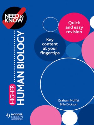 cover image of Higher Human Biology